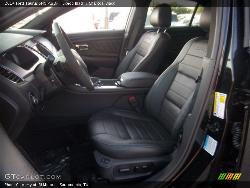 Front Seat of 2014 Taurus SHO AWD