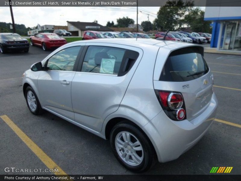  2013 Sonic LT Hatch Silver Ice Metallic