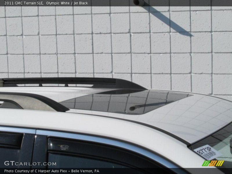 Olympic White / Jet Black 2011 GMC Terrain SLE