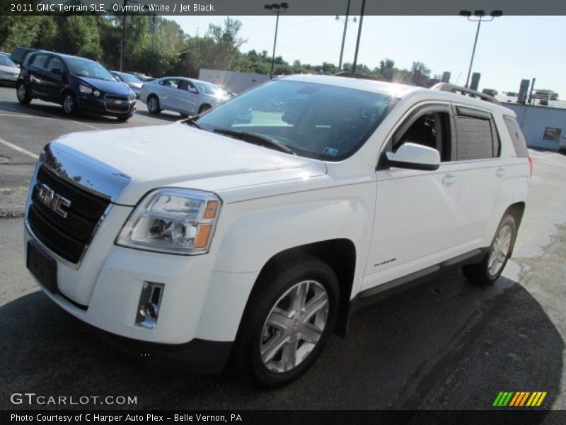Olympic White / Jet Black 2011 GMC Terrain SLE