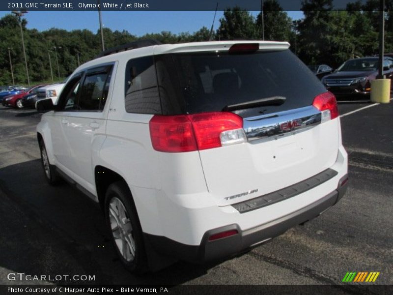 Olympic White / Jet Black 2011 GMC Terrain SLE