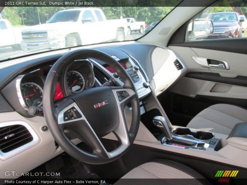 Olympic White / Jet Black 2011 GMC Terrain SLE