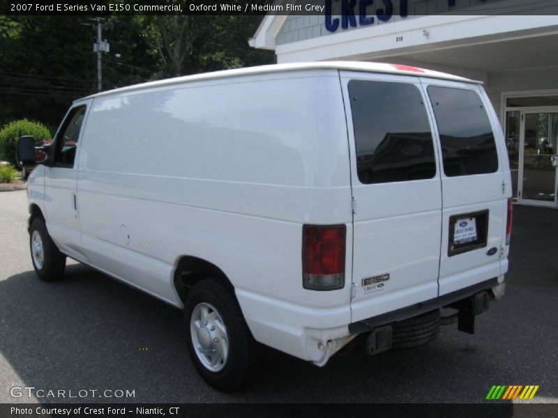 Oxford White / Medium Flint Grey 2007 Ford E Series Van E150 Commercial