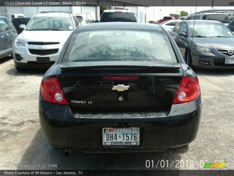 Black / Ebony 2010 Chevrolet Cobalt LT Sedan