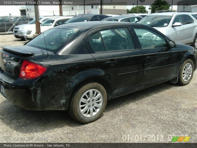 Black / Ebony 2010 Chevrolet Cobalt LT Sedan