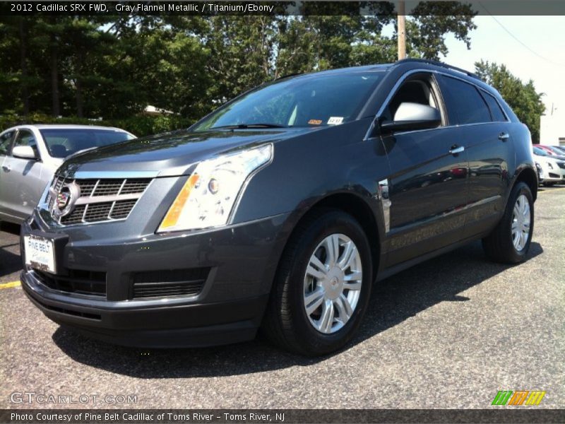 Gray Flannel Metallic / Titanium/Ebony 2012 Cadillac SRX FWD