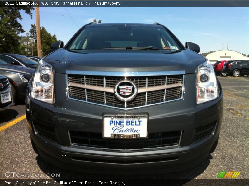 Gray Flannel Metallic / Titanium/Ebony 2012 Cadillac SRX FWD