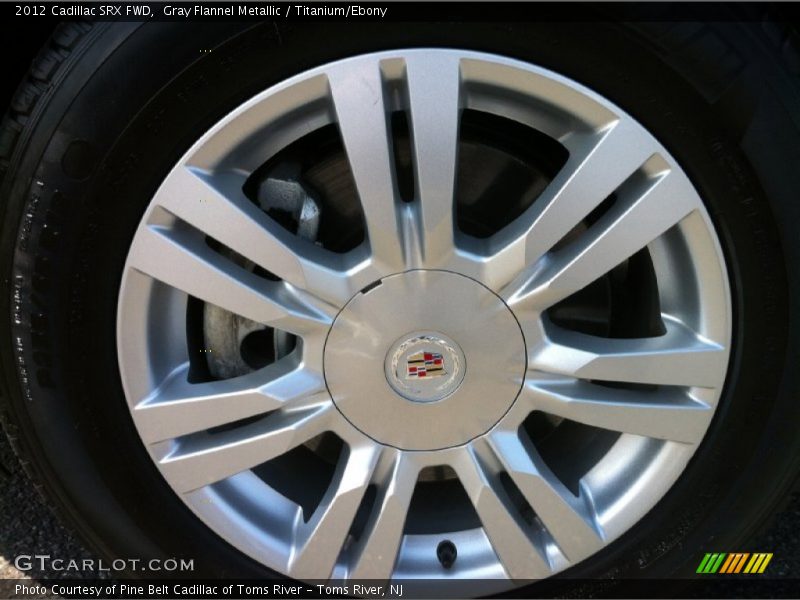 Gray Flannel Metallic / Titanium/Ebony 2012 Cadillac SRX FWD