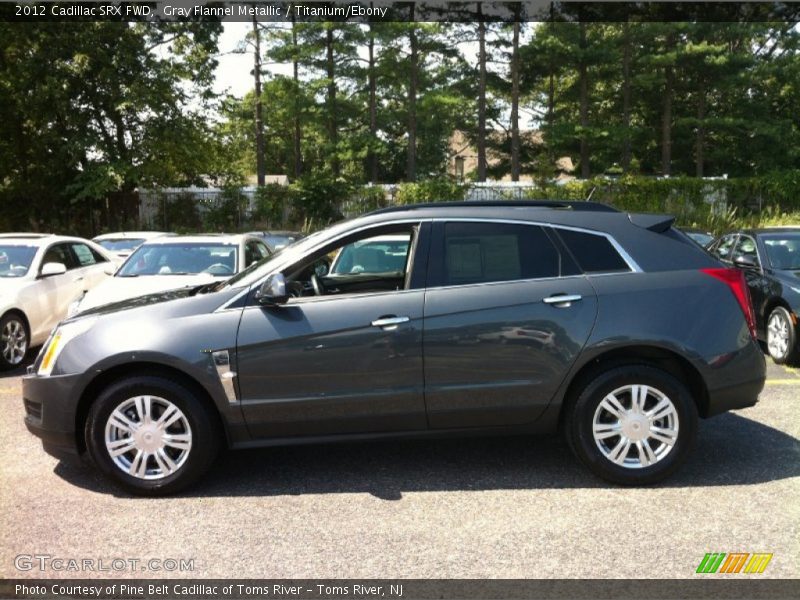 Gray Flannel Metallic / Titanium/Ebony 2012 Cadillac SRX FWD