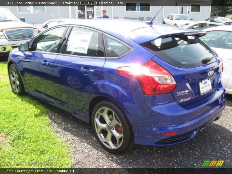 Performance Blue / ST Charcoal Black 2014 Ford Focus ST Hatchback