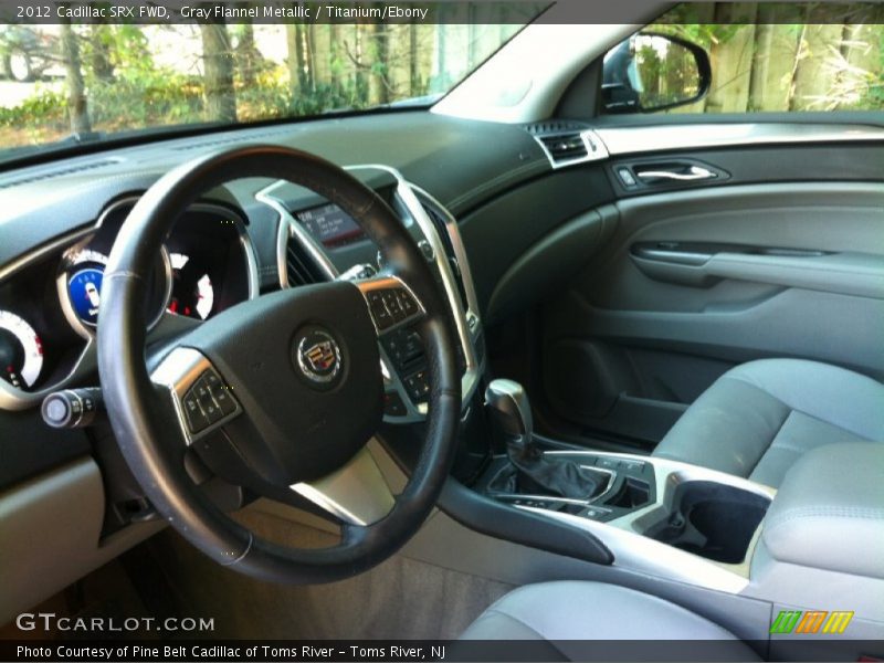 Gray Flannel Metallic / Titanium/Ebony 2012 Cadillac SRX FWD