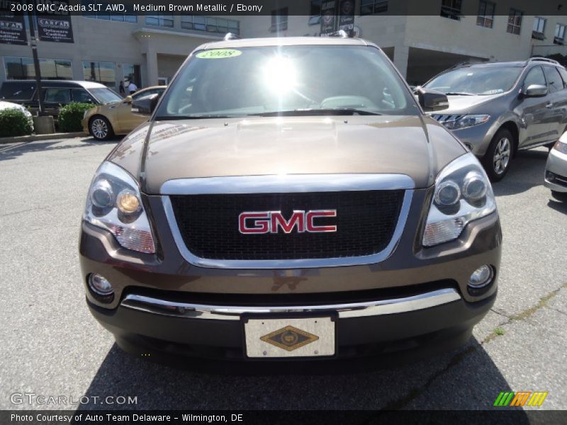 Medium Brown Metallic / Ebony 2008 GMC Acadia SLT AWD