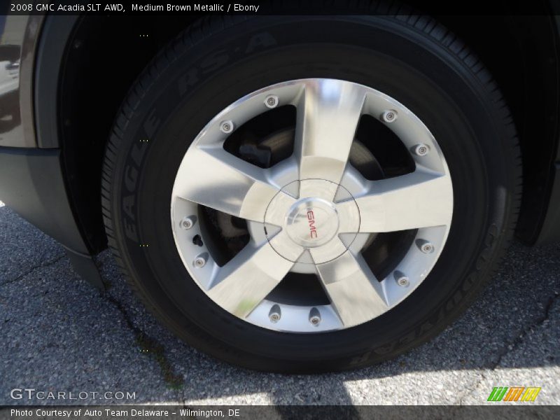 Medium Brown Metallic / Ebony 2008 GMC Acadia SLT AWD