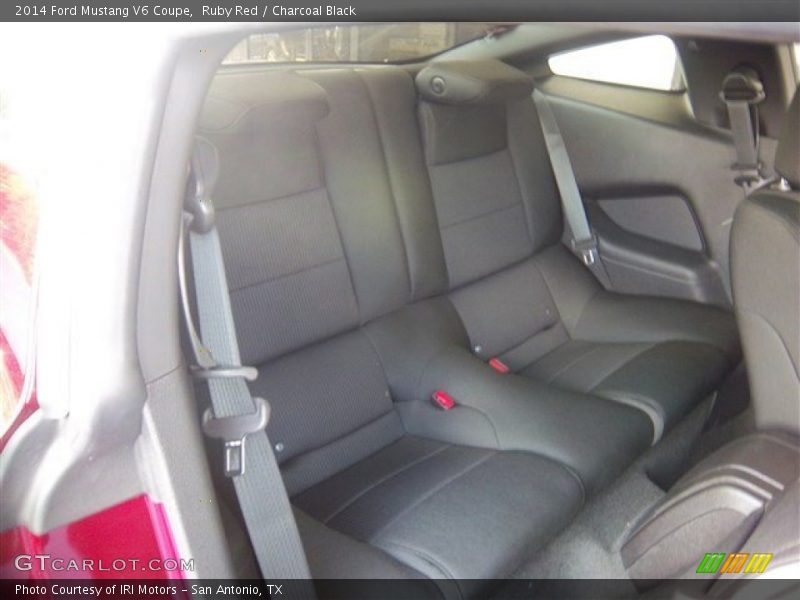 Ruby Red / Charcoal Black 2014 Ford Mustang V6 Coupe