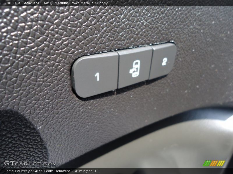 Medium Brown Metallic / Ebony 2008 GMC Acadia SLT AWD