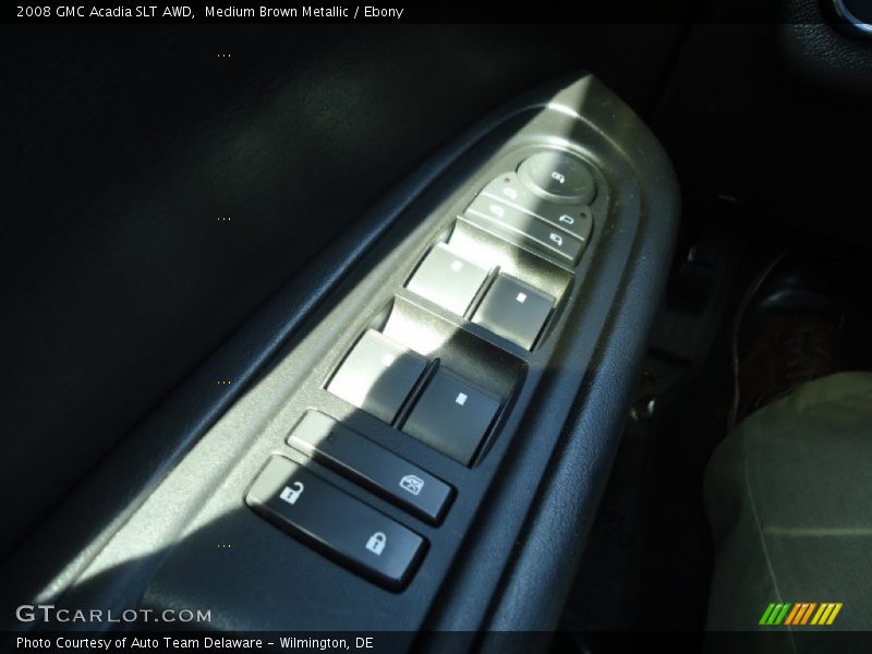 Medium Brown Metallic / Ebony 2008 GMC Acadia SLT AWD