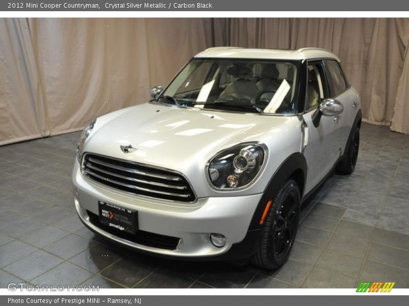 Crystal Silver Metallic / Carbon Black 2012 Mini Cooper Countryman