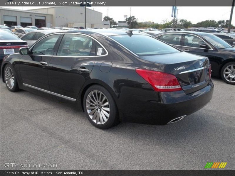  2014 Equus Ultimate Night Shadow Brown