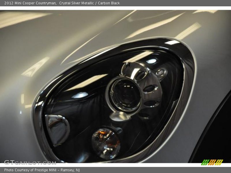 Crystal Silver Metallic / Carbon Black 2012 Mini Cooper Countryman