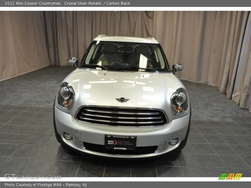 Crystal Silver Metallic / Carbon Black 2012 Mini Cooper Countryman