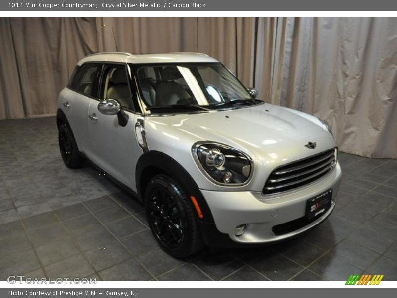 Crystal Silver Metallic / Carbon Black 2012 Mini Cooper Countryman