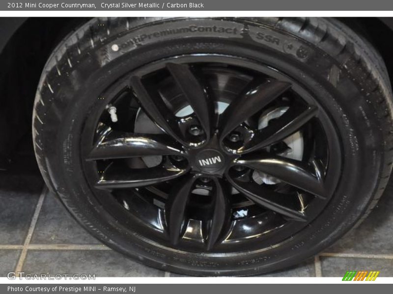 Crystal Silver Metallic / Carbon Black 2012 Mini Cooper Countryman