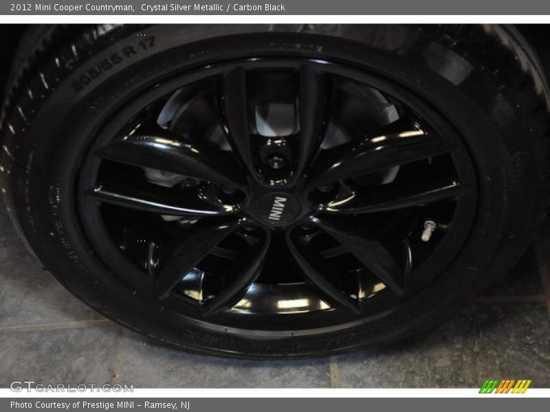 Crystal Silver Metallic / Carbon Black 2012 Mini Cooper Countryman