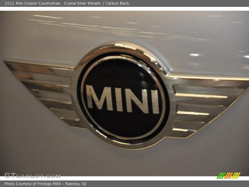 Crystal Silver Metallic / Carbon Black 2012 Mini Cooper Countryman