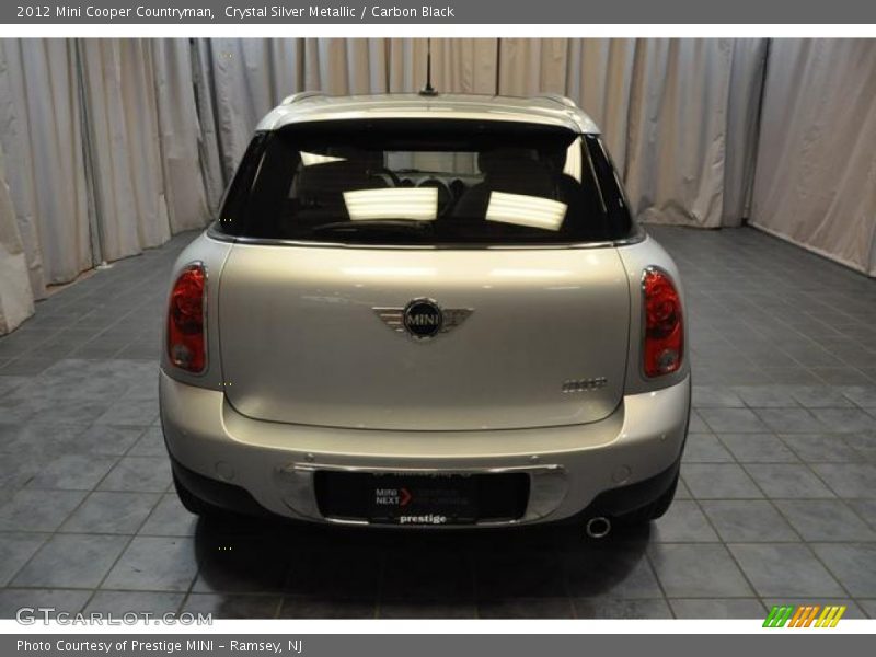 Crystal Silver Metallic / Carbon Black 2012 Mini Cooper Countryman