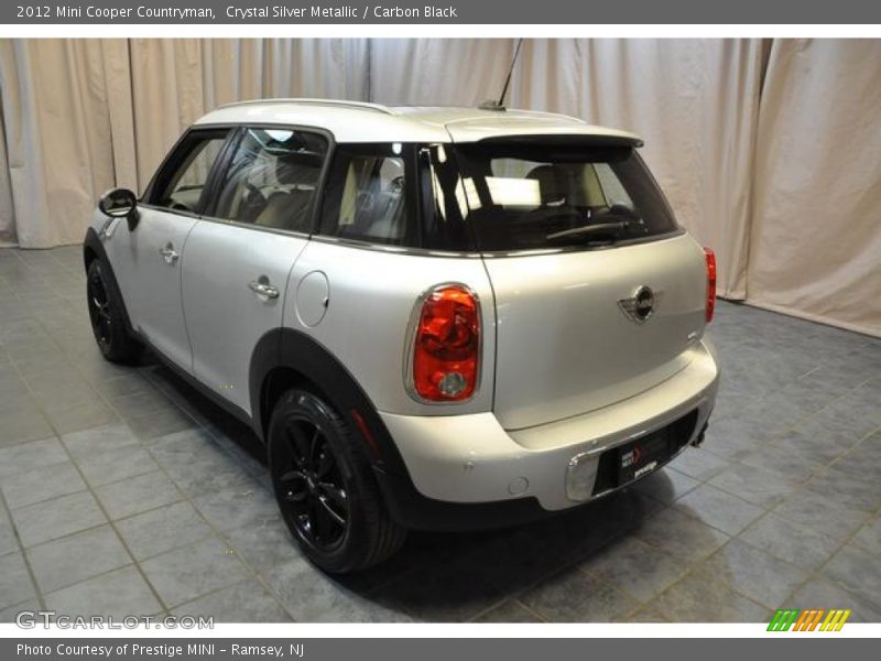 Crystal Silver Metallic / Carbon Black 2012 Mini Cooper Countryman