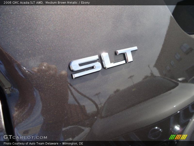 Medium Brown Metallic / Ebony 2008 GMC Acadia SLT AWD
