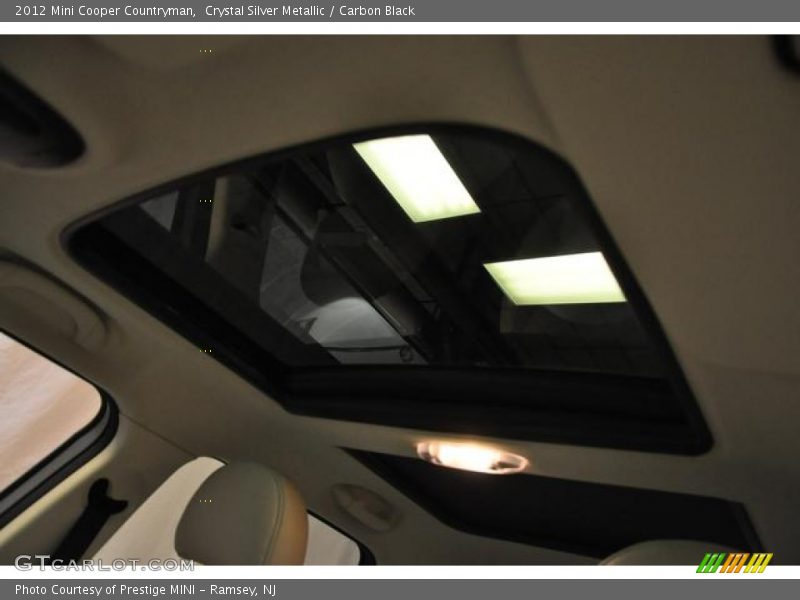 Crystal Silver Metallic / Carbon Black 2012 Mini Cooper Countryman