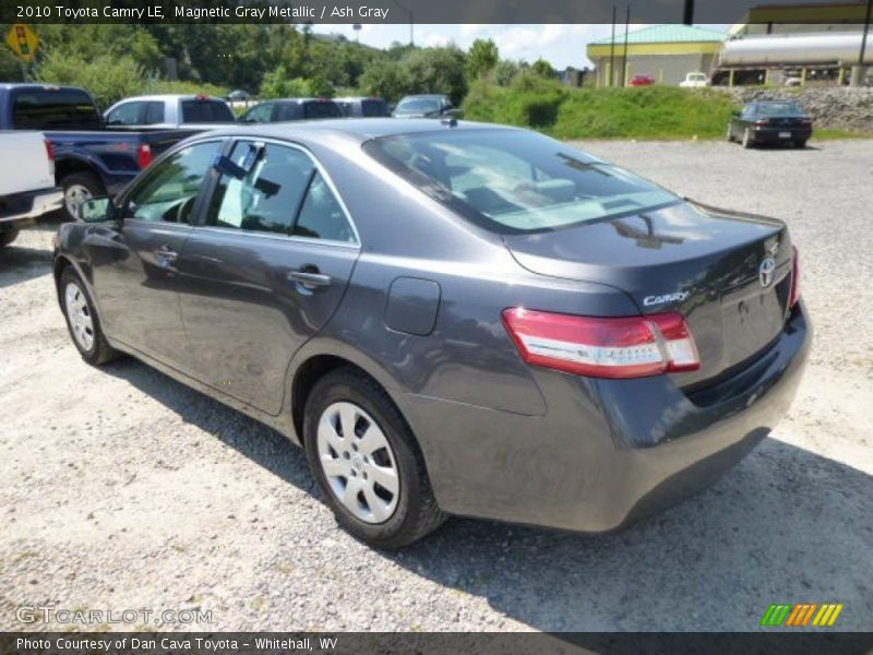 Magnetic Gray Metallic / Ash Gray 2010 Toyota Camry LE