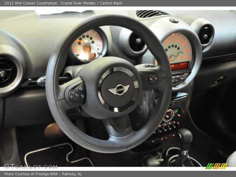 Crystal Silver Metallic / Carbon Black 2012 Mini Cooper Countryman