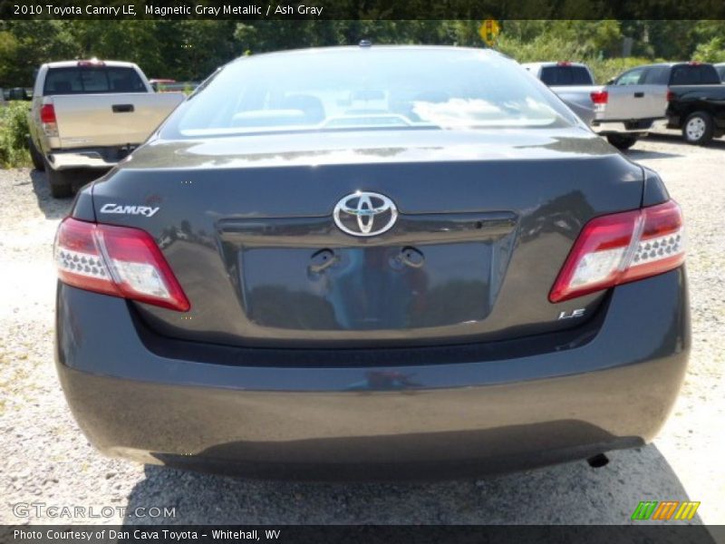 Magnetic Gray Metallic / Ash Gray 2010 Toyota Camry LE