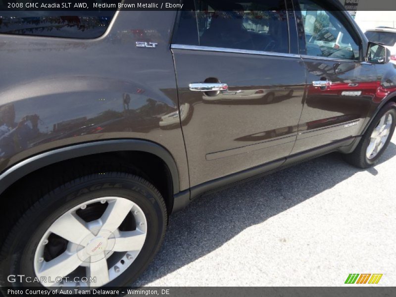 Medium Brown Metallic / Ebony 2008 GMC Acadia SLT AWD