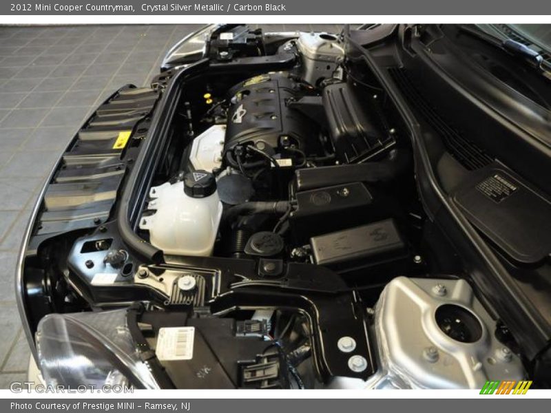 Crystal Silver Metallic / Carbon Black 2012 Mini Cooper Countryman