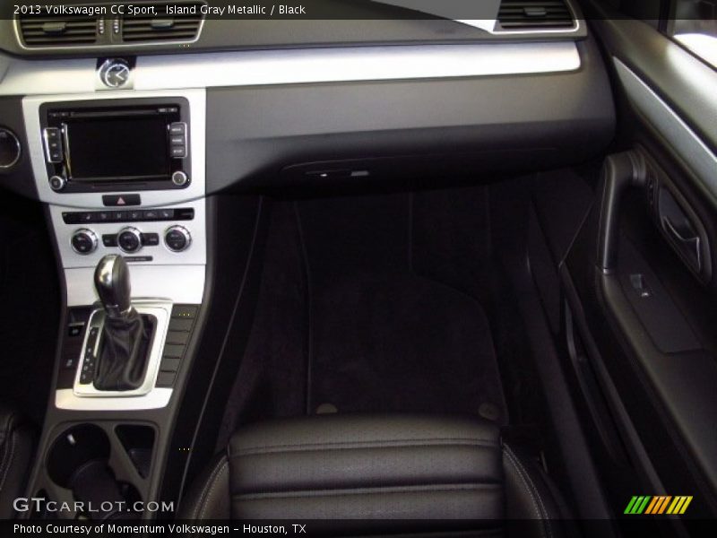 Island Gray Metallic / Black 2013 Volkswagen CC Sport