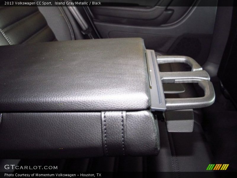 Island Gray Metallic / Black 2013 Volkswagen CC Sport