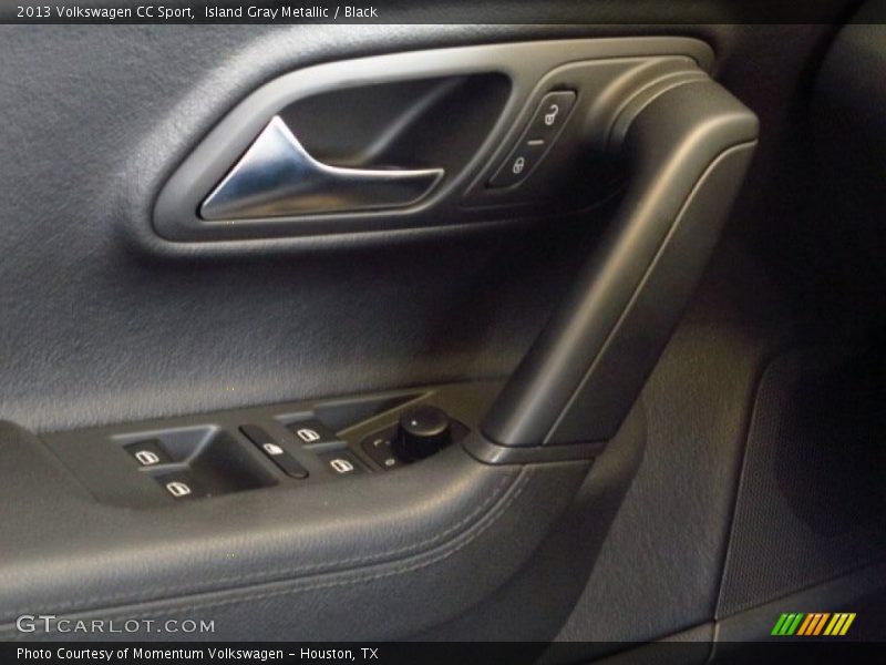 Island Gray Metallic / Black 2013 Volkswagen CC Sport