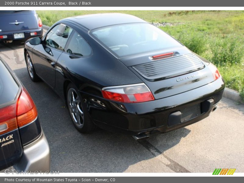 Black / Black 2000 Porsche 911 Carrera Coupe