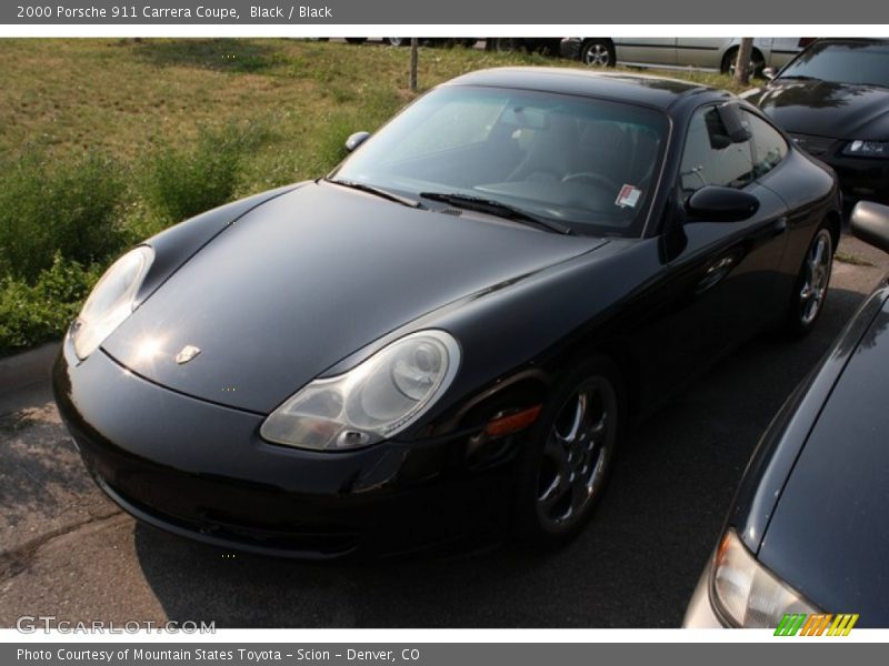 Black / Black 2000 Porsche 911 Carrera Coupe