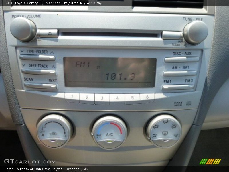 Magnetic Gray Metallic / Ash Gray 2010 Toyota Camry LE