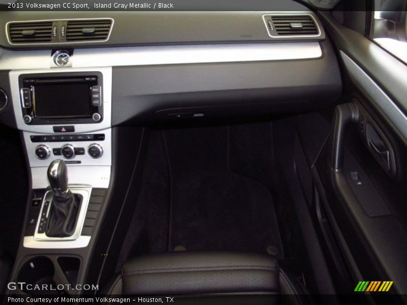 Island Gray Metallic / Black 2013 Volkswagen CC Sport