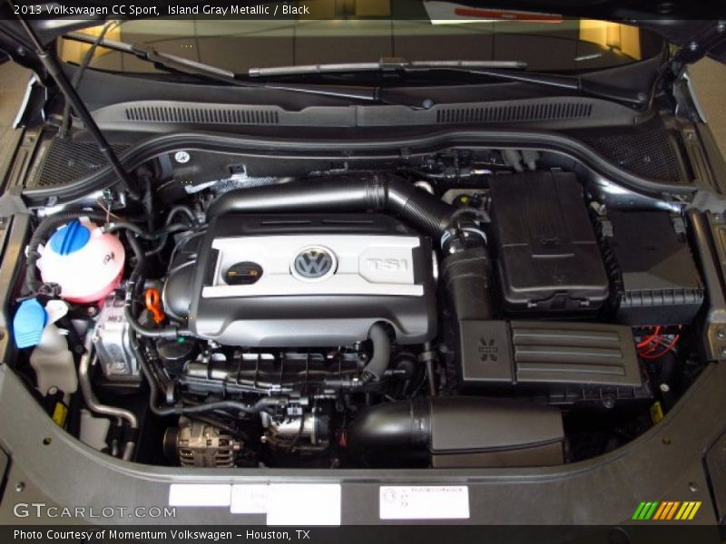 Island Gray Metallic / Black 2013 Volkswagen CC Sport