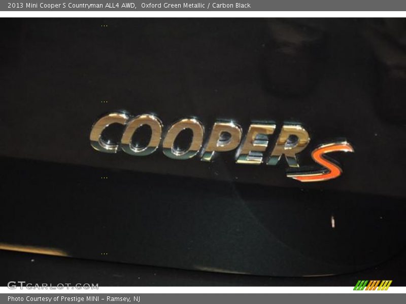 Oxford Green Metallic / Carbon Black 2013 Mini Cooper S Countryman ALL4 AWD