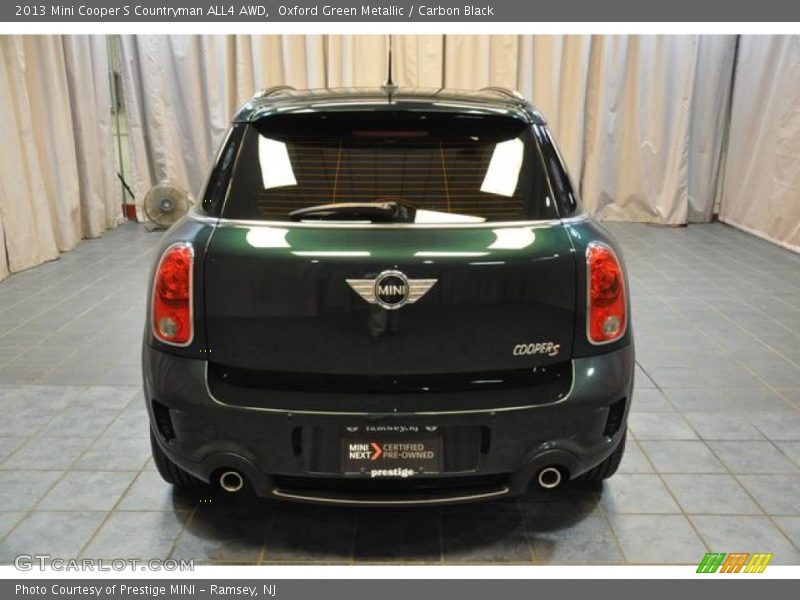 Oxford Green Metallic / Carbon Black 2013 Mini Cooper S Countryman ALL4 AWD