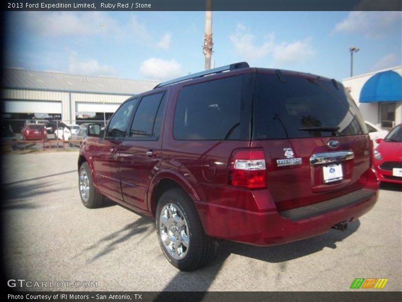 Ruby Red / Stone 2013 Ford Expedition Limited