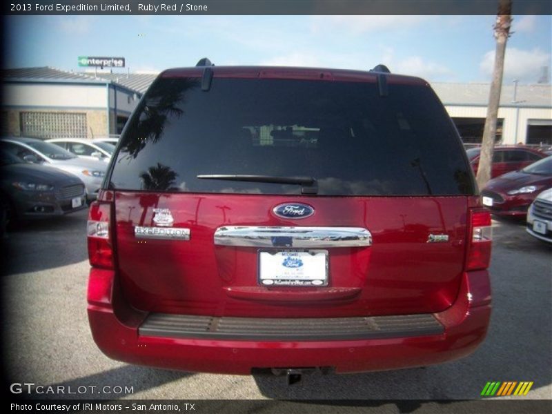 Ruby Red / Stone 2013 Ford Expedition Limited