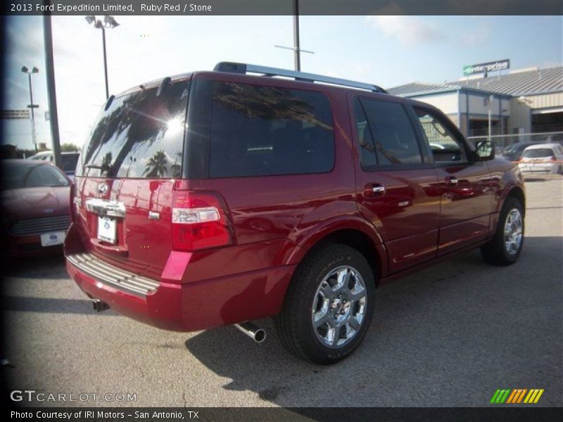 Ruby Red / Stone 2013 Ford Expedition Limited